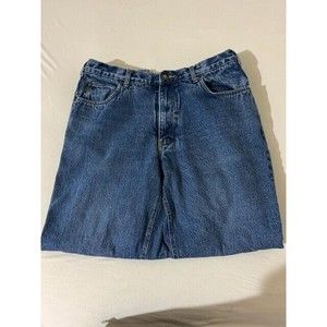 Cabela's fleece lined men's jeans 36 X 32 EUC cotton/polyester 5 pockets work